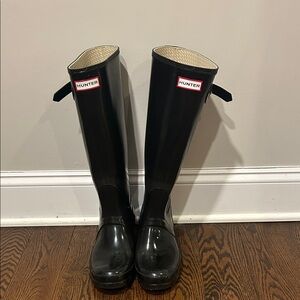 Hunter Classic Black Waterproof Boots